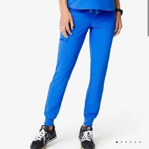Figs royal blue xs regular joggers